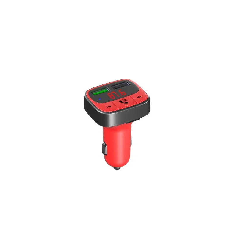 
trending 2021 battery QC 3.0 Car charger with FM wireless car charger function 