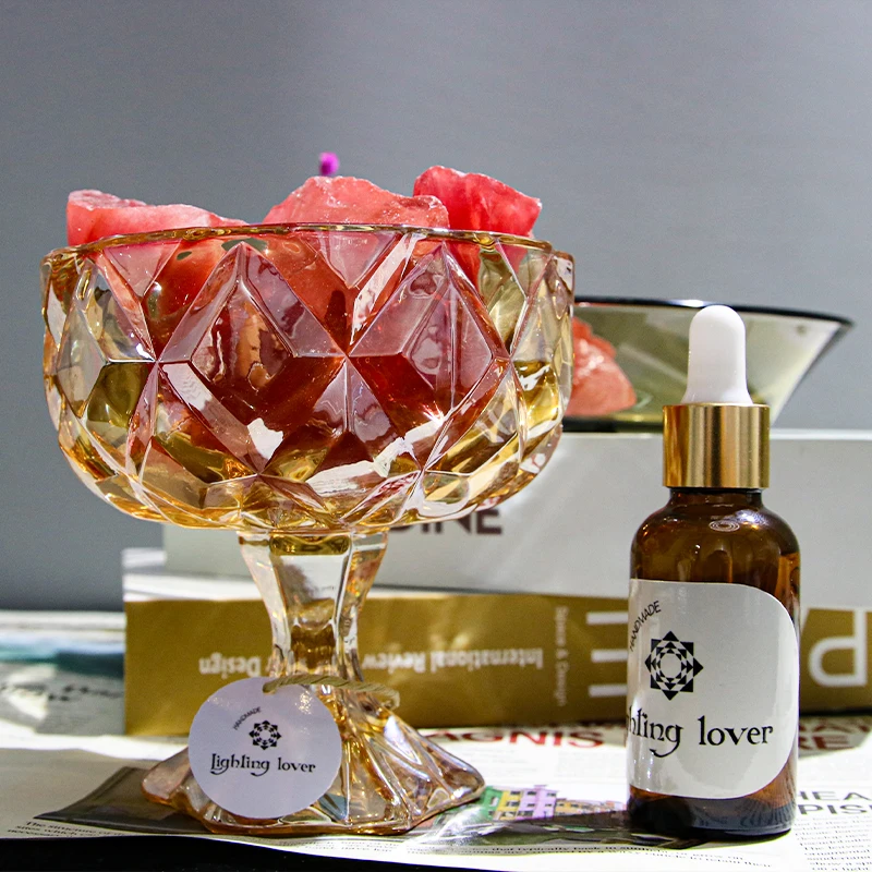 luxury wholesale customized logo essential oil crystal aroma diffuser