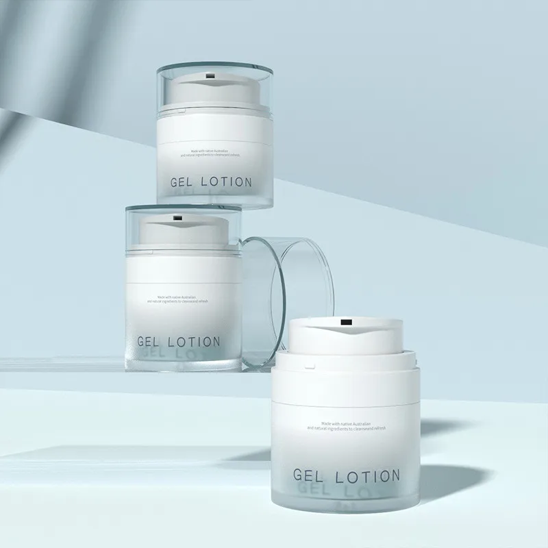 Hot Selling Vacuum Plastic Containers Airless Acrylic Jars for Cosmetic Packaging