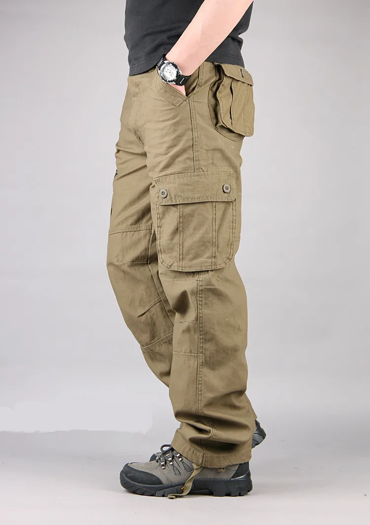 Новинка 2021, уличные брюки-карго, прямые стильные брюки-карго для отдыха, оптовая продажа, мужские брюки-карго с несколькими карманами