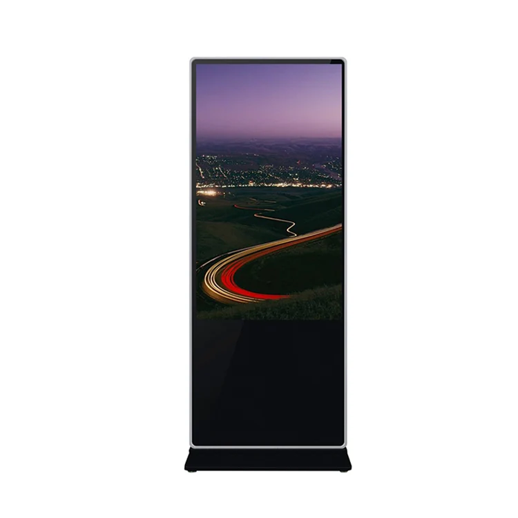 INGSCREEN Ultra Thin Design Android 5.1 1GB+8GB 2k/4k Full Hd Floor Standing Lcd Advertising Display Monitor Advertising Players
