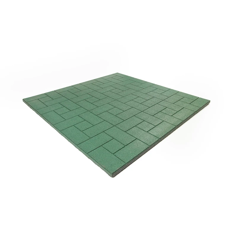 Thickness 20mm 30mm Cow Horse Stable Rubber Mats For Stall Dyed SBR Granules Mats