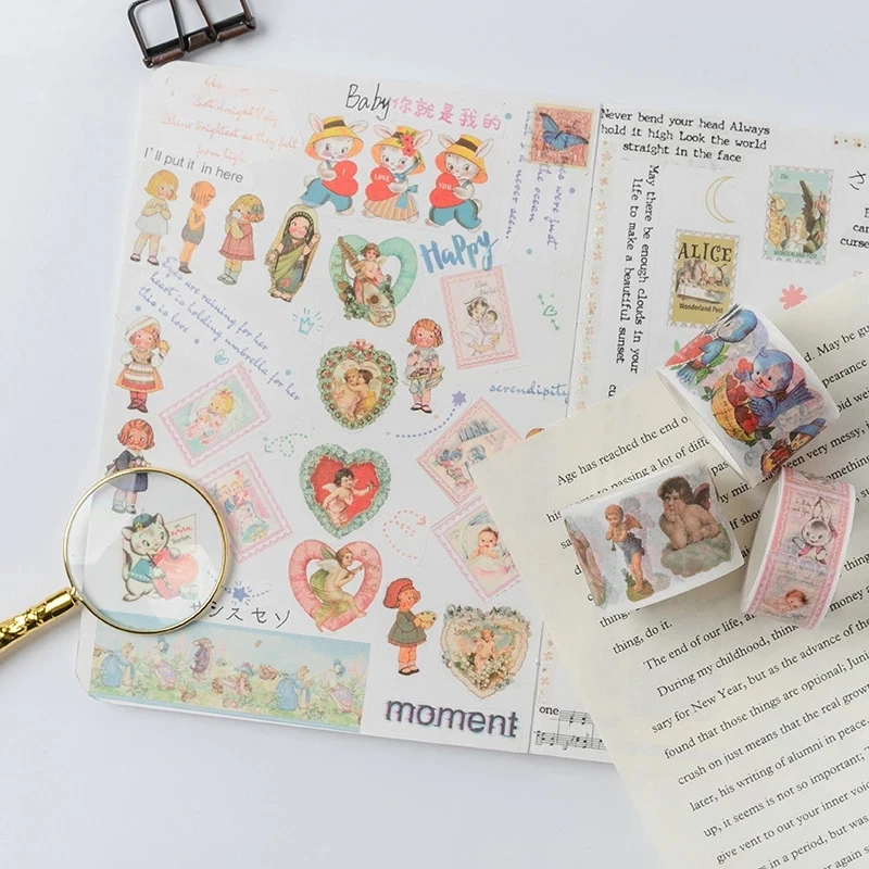 Custom Printing Washi Masking Tapes Easter Party Animals Decorative Adhesive Scrapbooking DIY Paper Japanese Stickers 5M