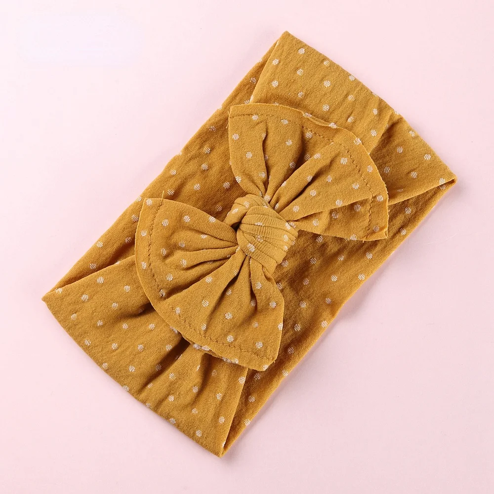 2022 fancy cute newborn baby girls headband bows turban headband Floral Elastic Hairbands Hair Accessories