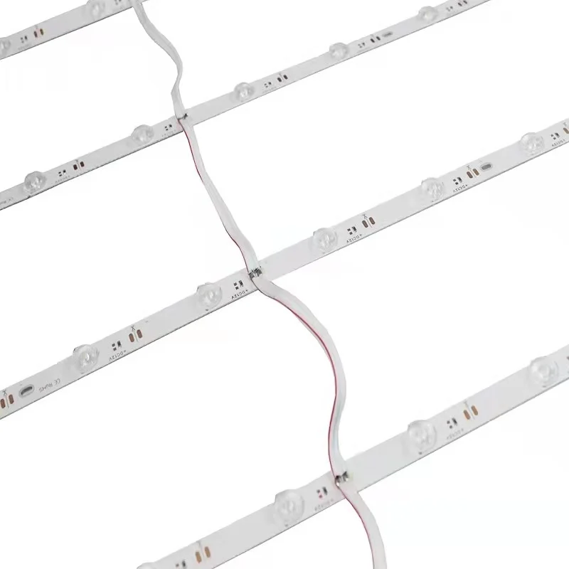 backlit light box led strip light bar SMD2835 3030 led lattice diffuse led light strip 12V 24V 220V
