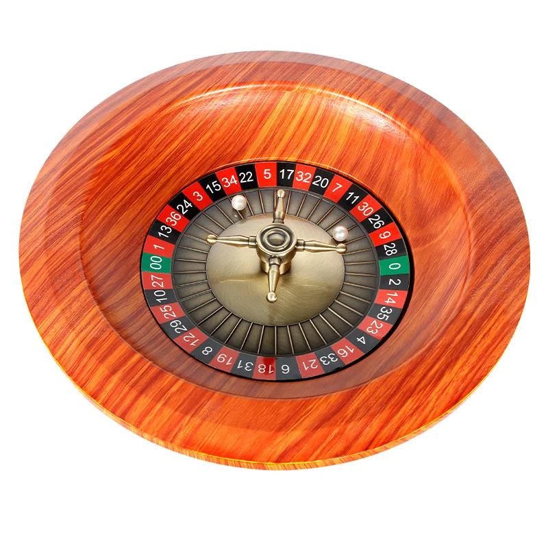 Custom American Roulette Wheel 12 14 Inch Mini Casino Roulette Wheel Set For Sale