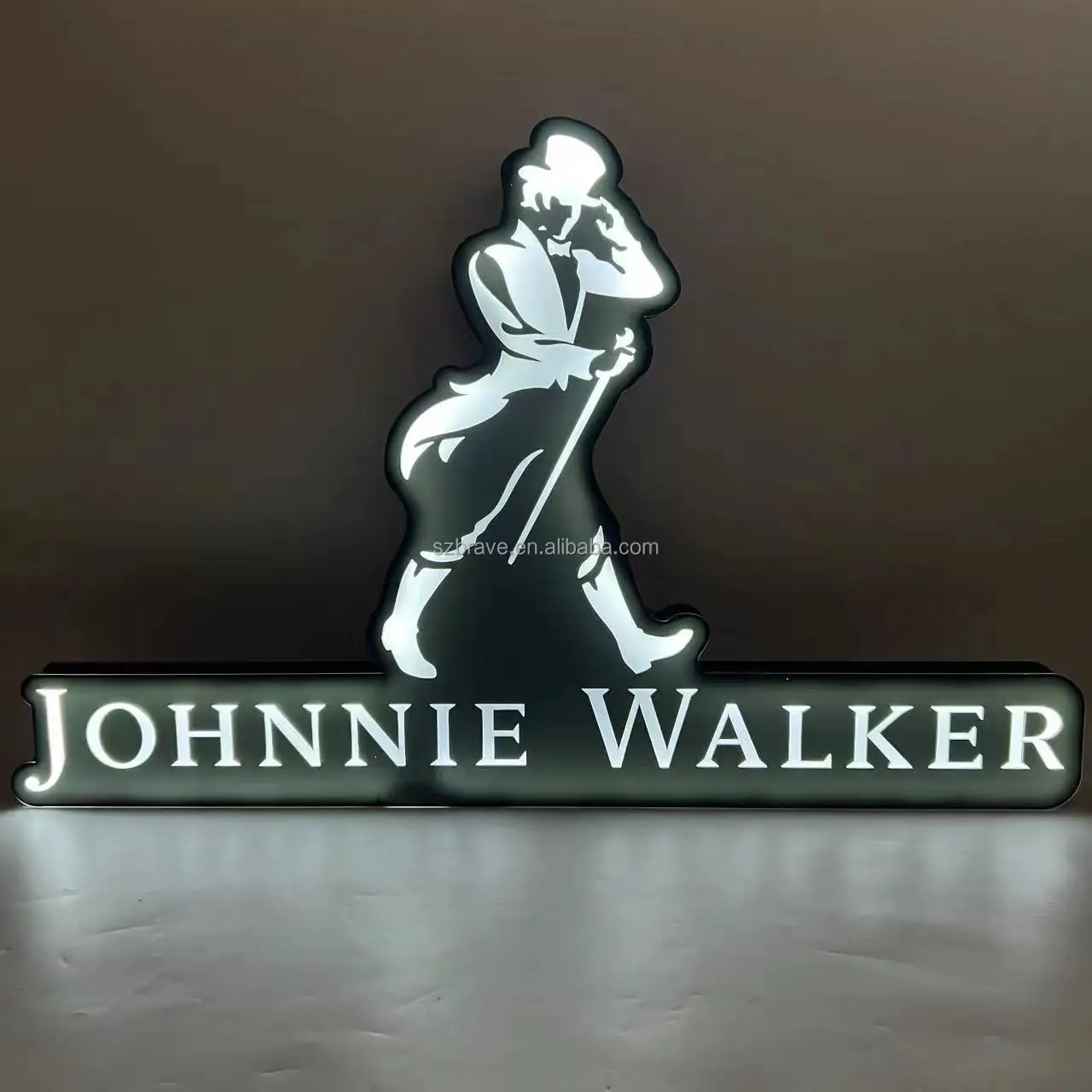 OEM Rechargeable Acrylic LED Hennessy XO Sign Bottle Presenter Glorifier Display VIP Marquee Sign for Night Clup Party