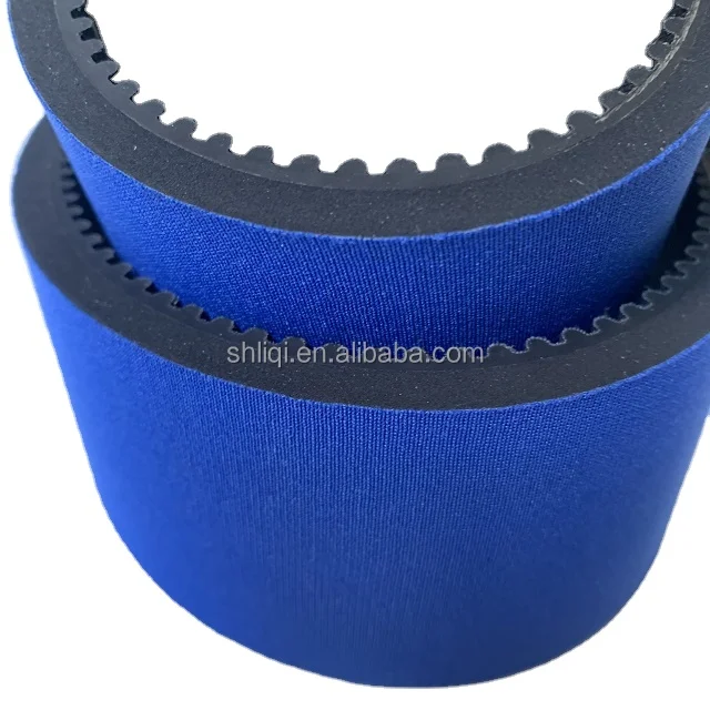 Habasit PVC conveyor belt with blue sponge and for animal feed mini process