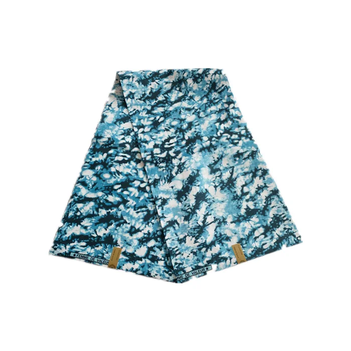 Fashion designs 6 yards fabrics 100%  polyester ankara african wax print fabric for garment dress