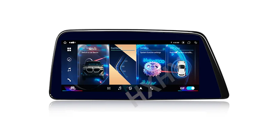Автомобильный мультимедийный Dvd-плеер HXHY Android 13 для BMW 3 серии E90 E91 2005-2012