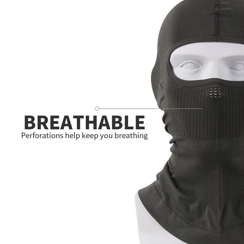 Outdoor UV Windproof Breathable Cycling Balaclava Hats Thermal Full Face Balaclava Beanie For For Motorcycle Ski