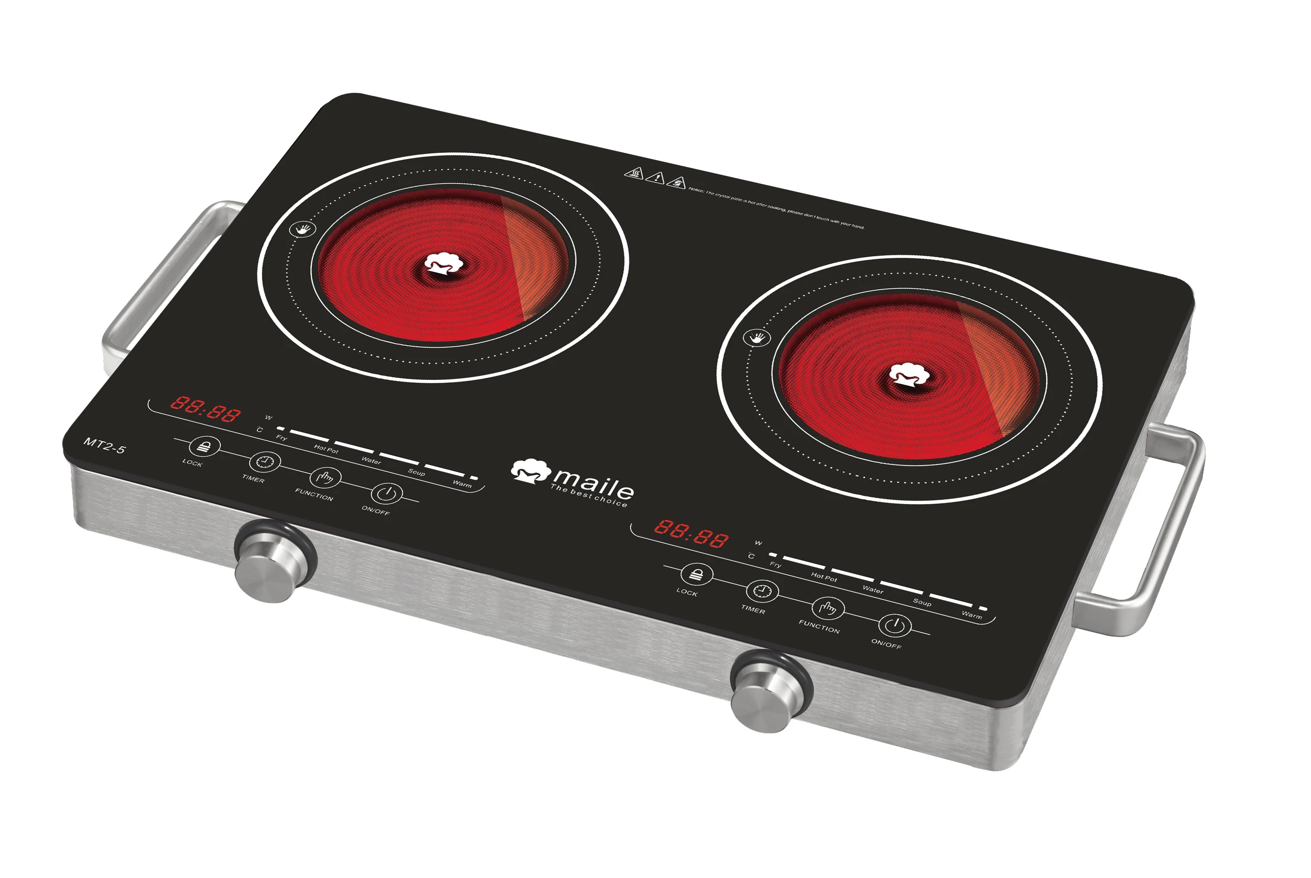 High performance Double Infrared Induction Cooker Household Appliances Electric Stove