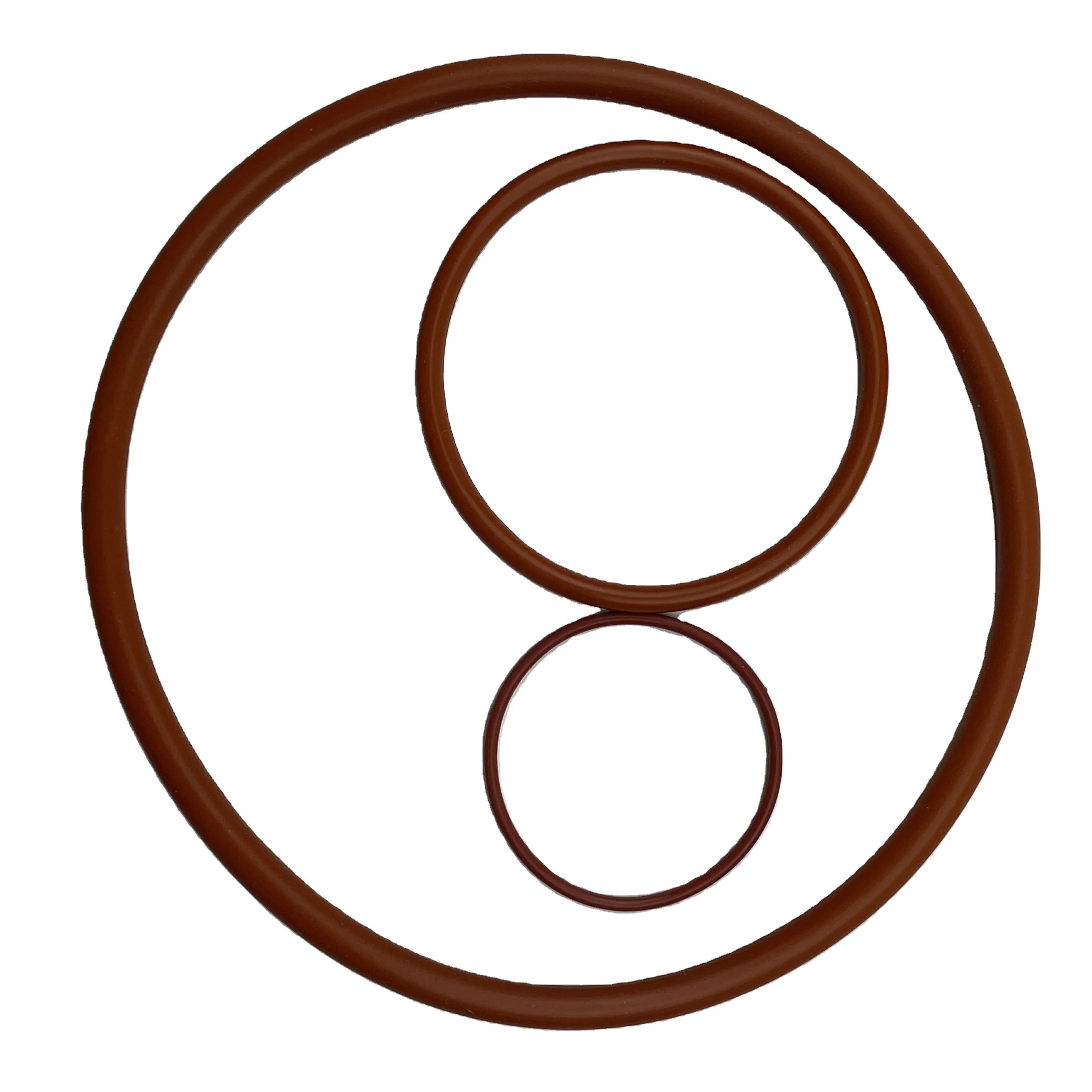 Цветное уплотнительное кольцо из силиконовой резины/FKM/NBR/EPDM резиновое для пищевой машины мороженого