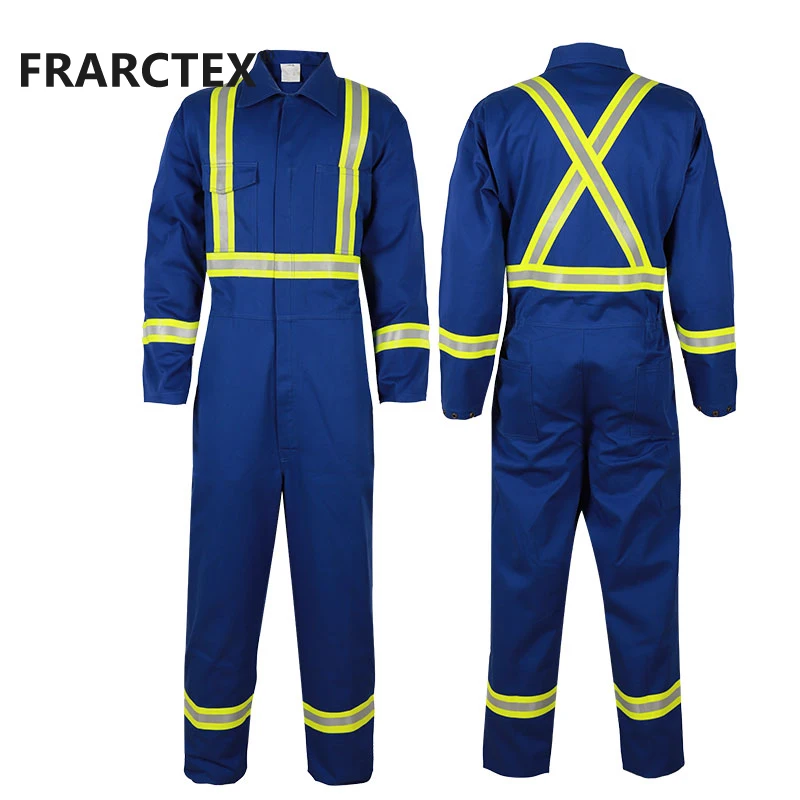 Wholesale Black Safety Fire Retardant Industrial workwear for mining Flame Retardant work wear coverall