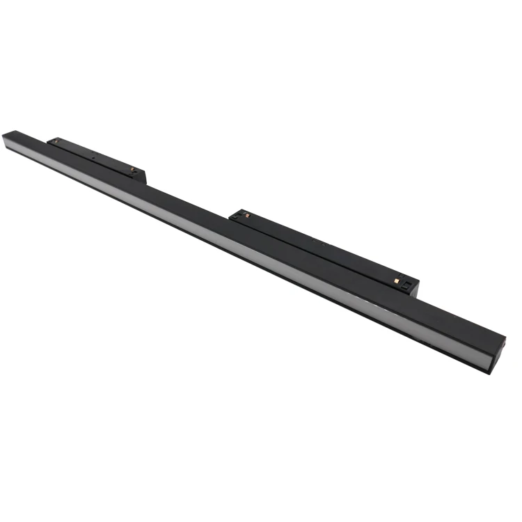 Hot Sale Magnetic Track Rail System Aluminum Featured 48V 40W Magnetic Track Linear Light