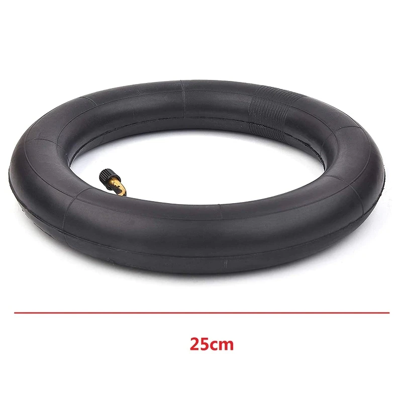 10 x 2.125 Inner Tube for Scooter  Balancing Car 10x2.0 Inner Tube  with bent valve 10x2.125 Butyl Rubber Inner Tube Camera