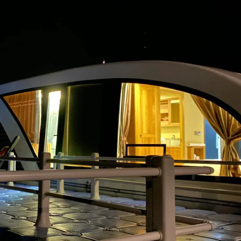 Pontoon House Boat Floating Houseboat Water Hotel Restaurant Luxury Floating House Boat