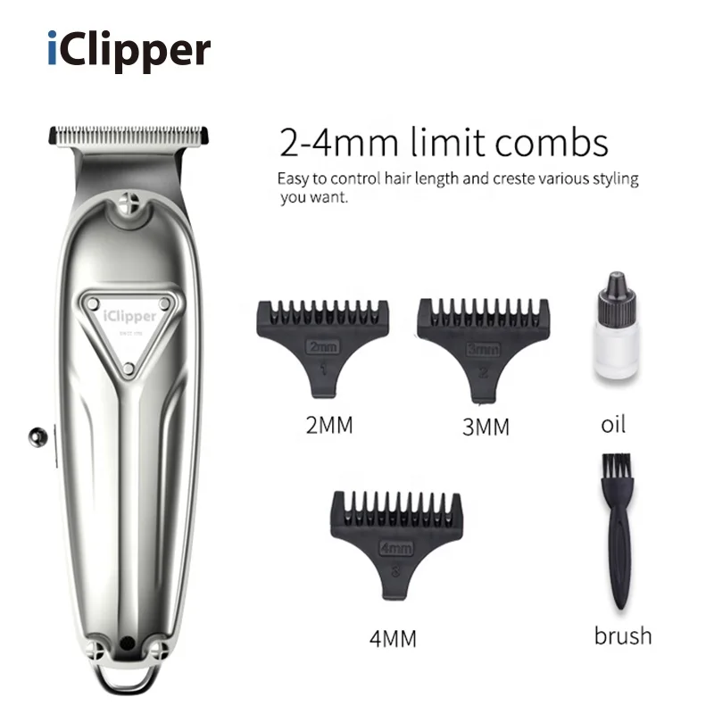 iClipper-I6 2020 new idea design barber hair clipper professional electric cordless hair trimmer