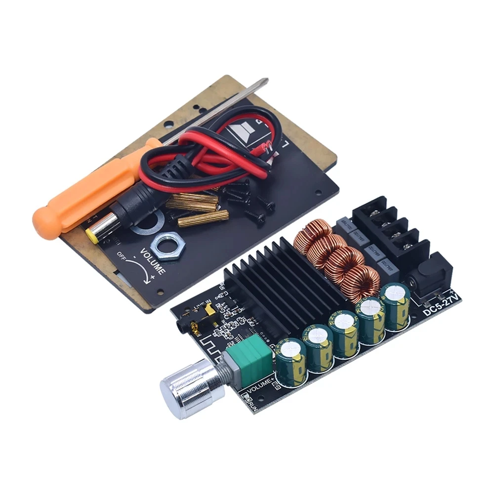 ZK-1002 Hi-Fi 100W X2 TPA3116 синий зуб 5 0 высокой мощности Цифровой усилитель стерео Плата усилителя для домашнего