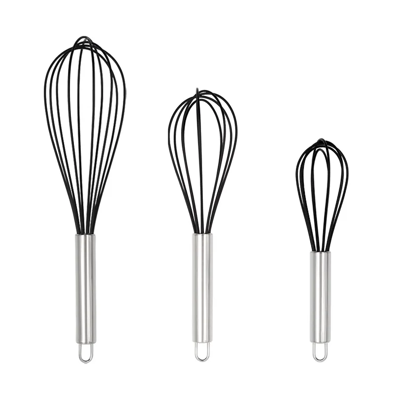 3PCS Manual Egg Tools Baking tools Stainless Steel Rotation Egg Beater Whisk on Sale  whisk ware whisk ball set