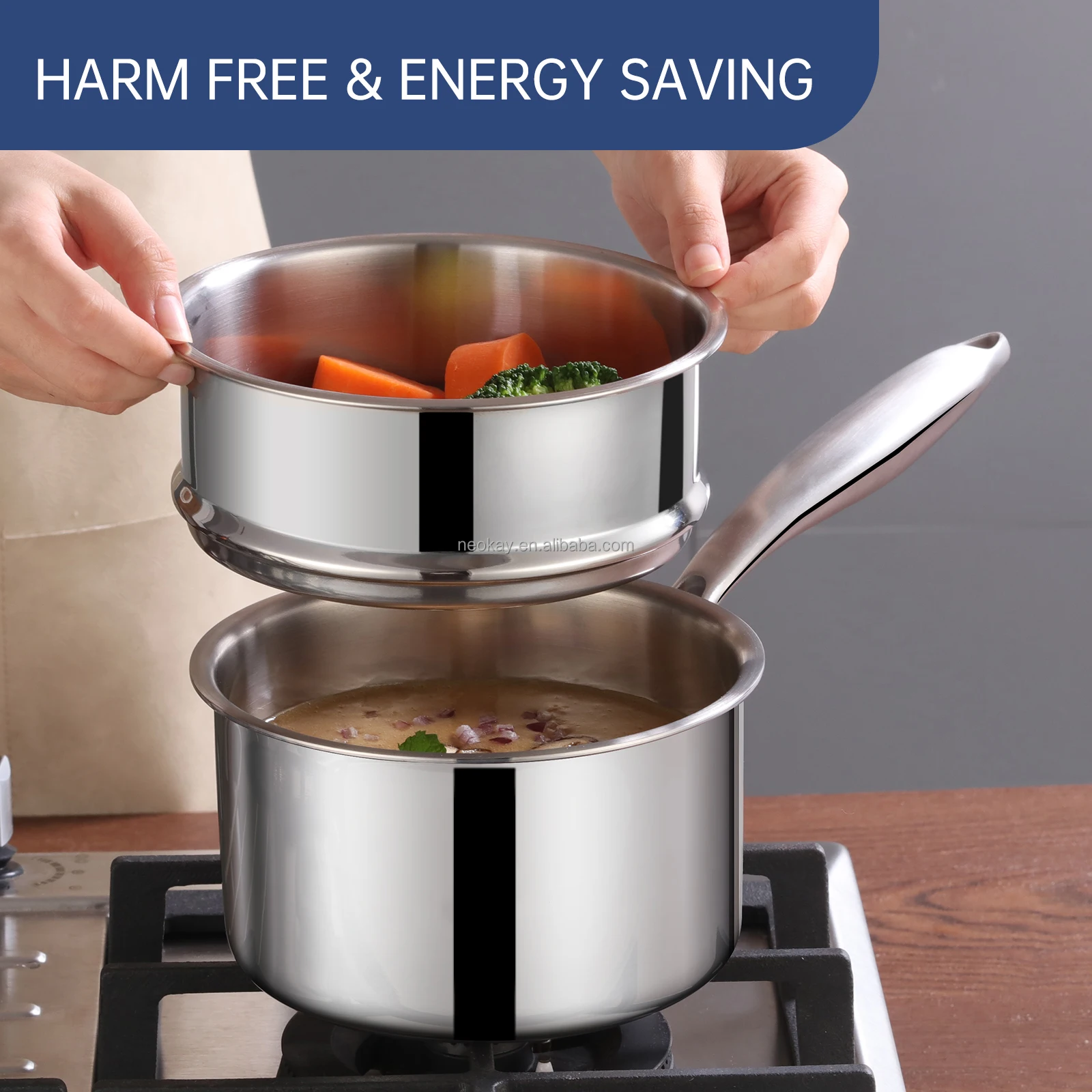 Good Quality Soup Pot Ollas De Olla Saucepans Sets Handles Sauce pan Non-stick Cooking Non Stick Pan Set Cookware Set  cocina