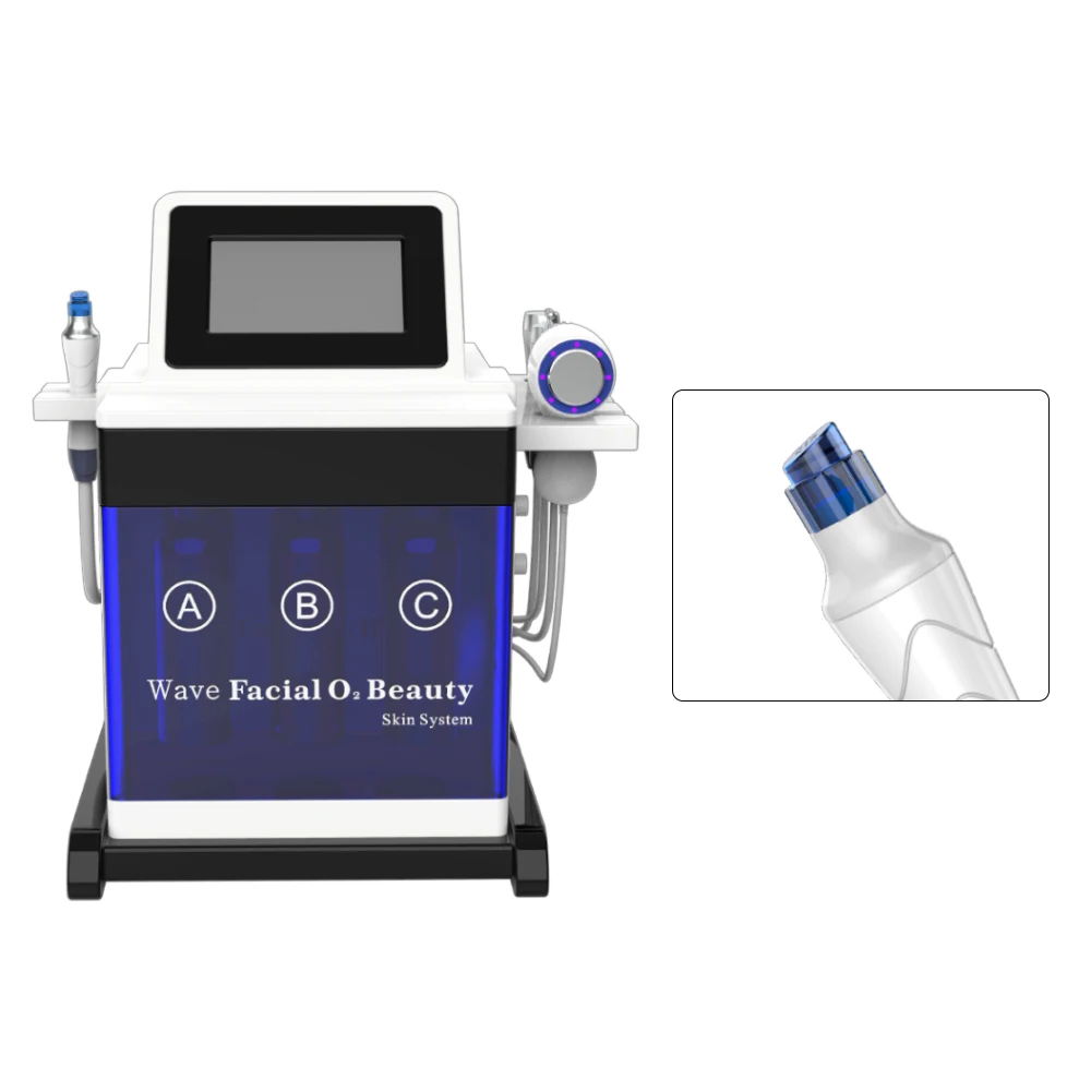 Portable 5 in 1 cryotherapy facial equipment/ BIO skin lifting hydra microdermabrasion facial beauty machine spa660