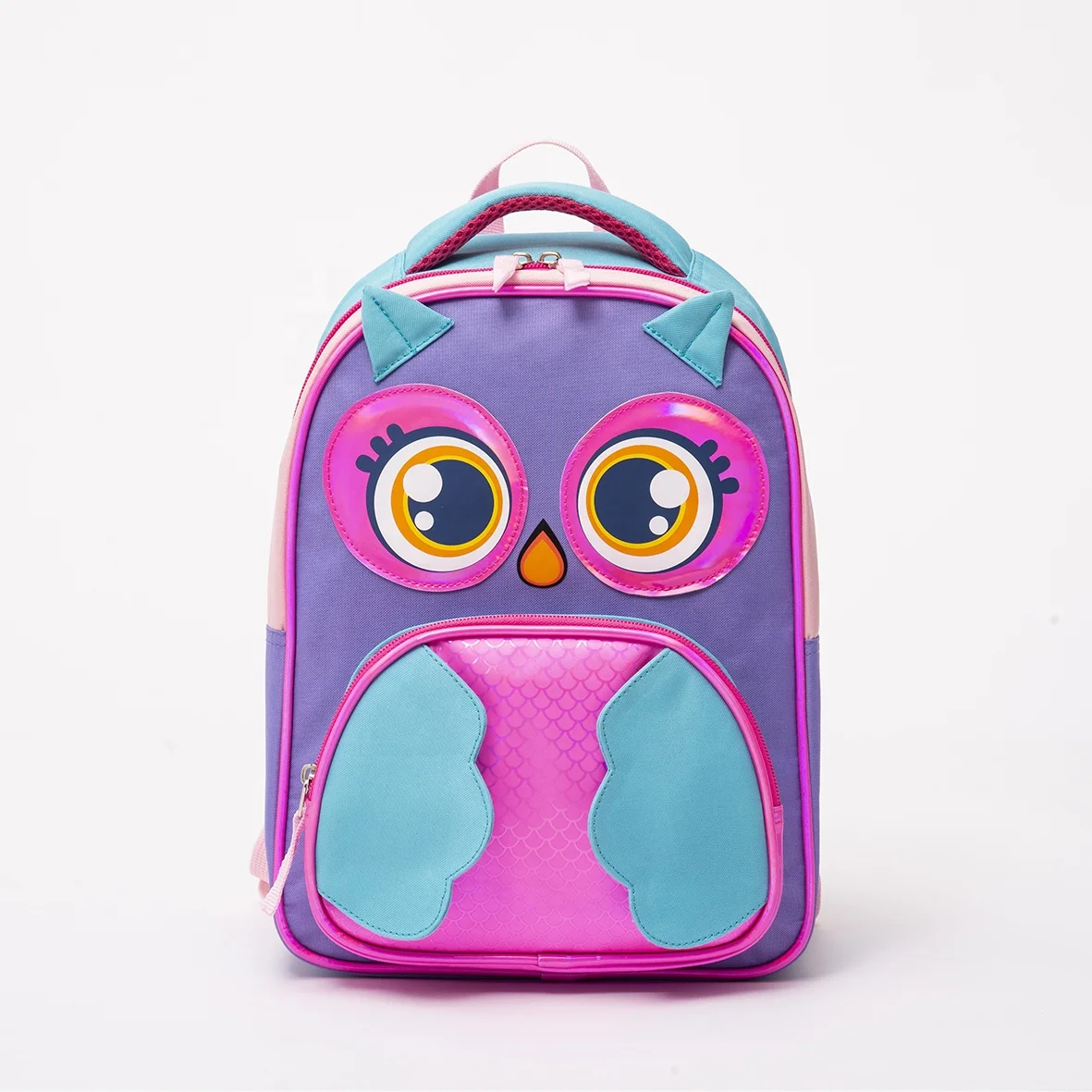 Cute 3D Owl Backpack Children School Bag Backpack Kid Cartoon Backpack For kid