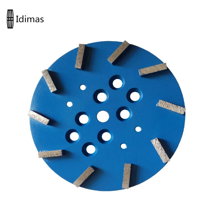 Diameter 240mm 6 Segments Diamond Grinding Plate diamond grind disc for Klindex Machine