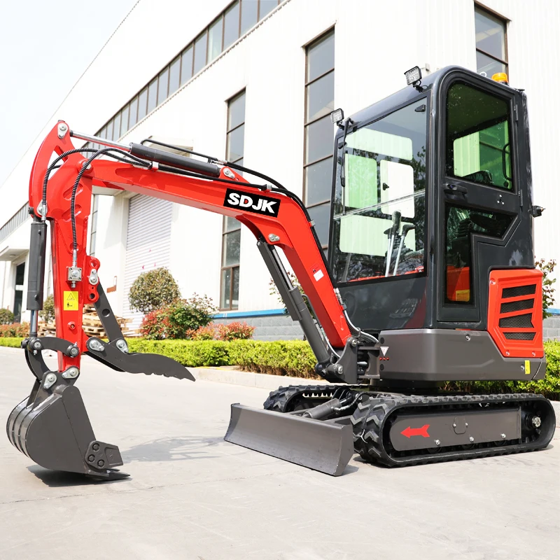 Chinese Good Quality Crawler Excavator 2 Ton for Sale Factory Supplied Mnini Smallest Hydraulic Micro Bagger