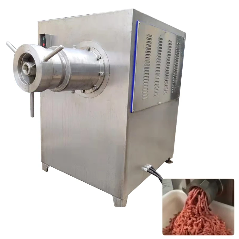 Большая мощность Промышленное использование сверхмощный измельчитель для замороженного мяса резки по хорошей цене