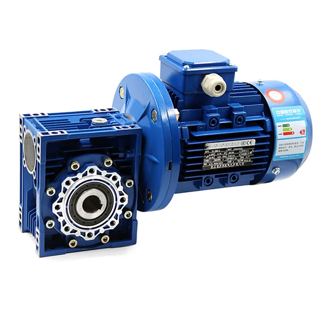 220v 380v worm motor gearbox nmrv50 gear motor reducer
