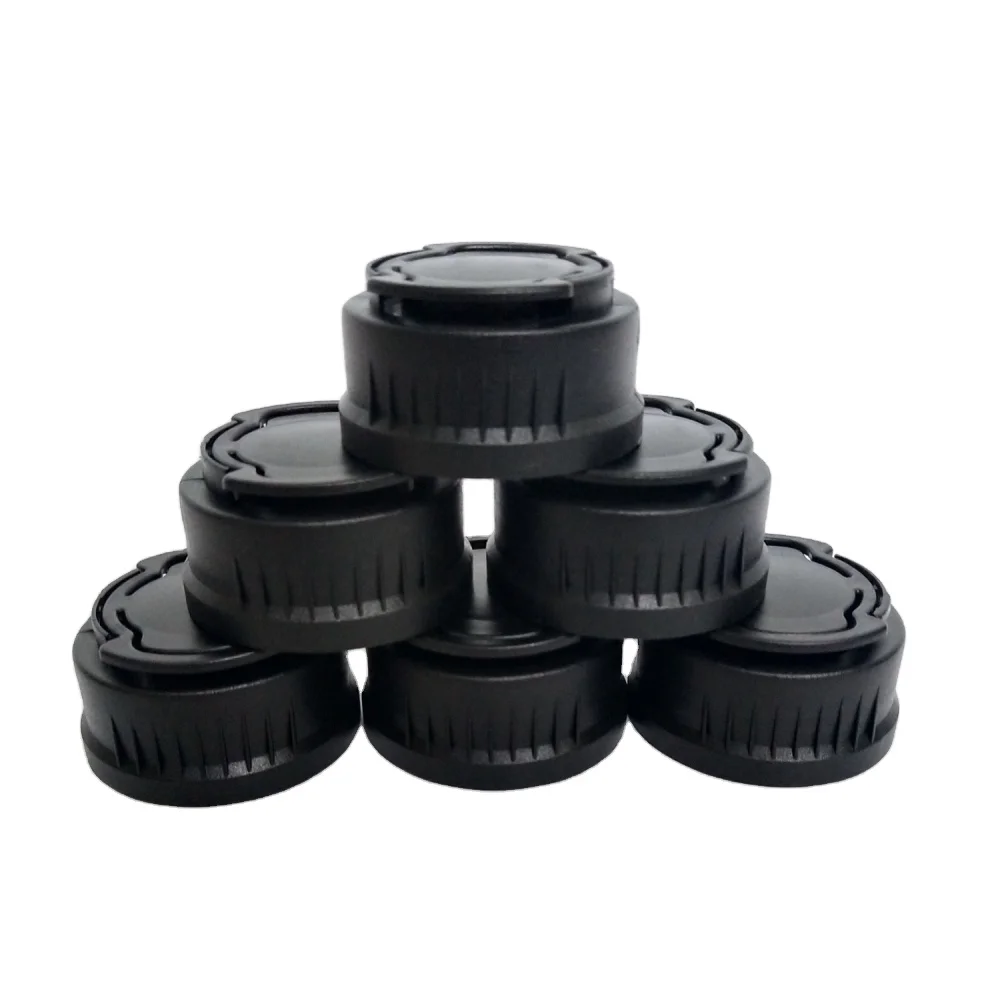 1ltr 4ltr assembled two parts lubricant oil plastic spout cap for industrial gasoline bottle