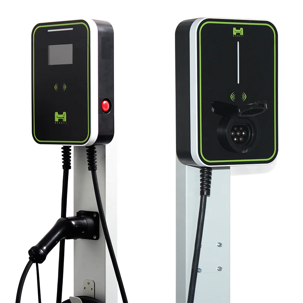 High Quality Evse Ocpp1.6 Wifi App Ac Fast Wallbox 7.2kw 11kw 22kw Car Ev Chargers Station Type 2 Type 1 With 5m Length Cable