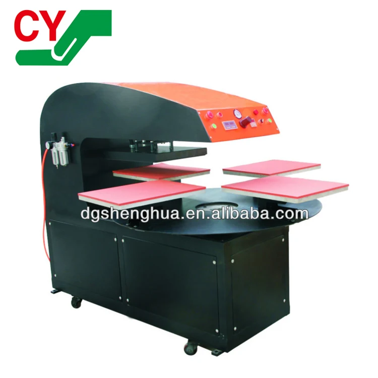 40x60cm  Full Automatic Shaking Four Station Sublimation Heat Press Machine