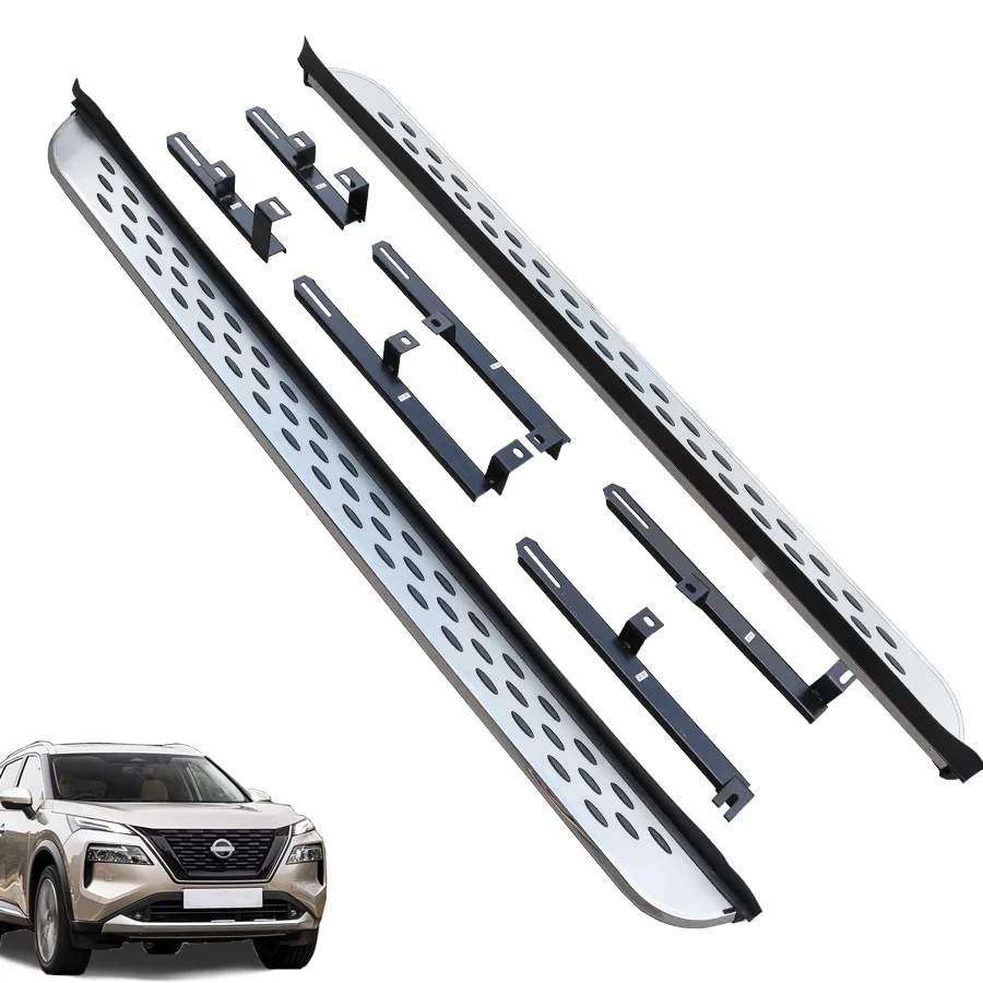 Nissan series X-Terra Rogue Qashqai Murano Patrol/ARMADA Aluminum alloy thickened foot side pedals easy to get on and off Car