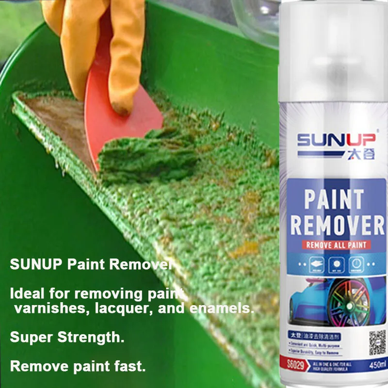 Car paint scratch remover and stripper spray paint remover for auto car wood graffiti paint removing