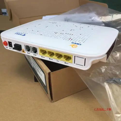 Прочный используемый ZTE F460 1GE 2 Кастрюли ITV WIFI EPON ONU ONT FTTH модем с английской