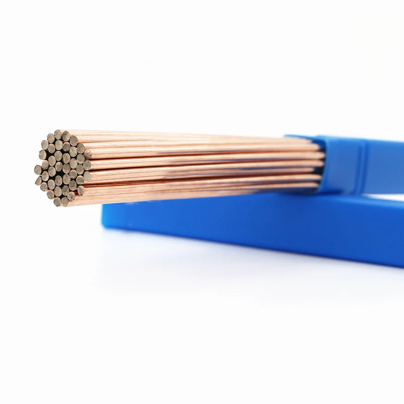 Custom Size Phos Copper Brazing Filler Metal Flat Welding Stick