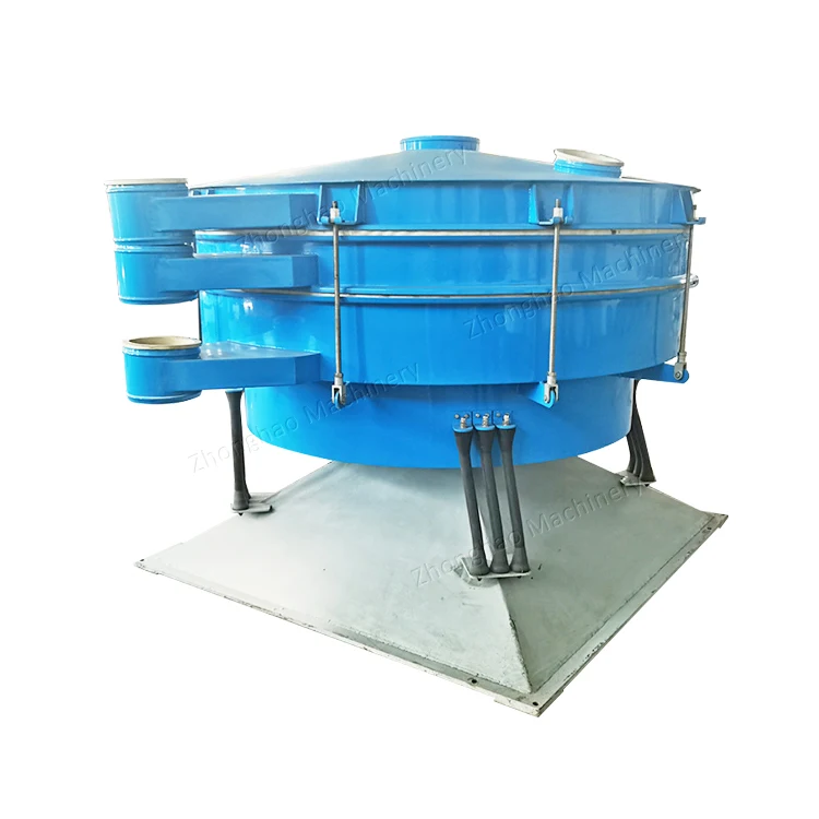 High sieving accuracy aluminum hydroxide powder sieving machine round swing tumbler vibrating screen