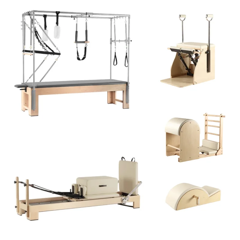 Yoga Training Exercise Stretch Price Equipment Fitness Home Pilates Reformer Wooden Ladder Bucket