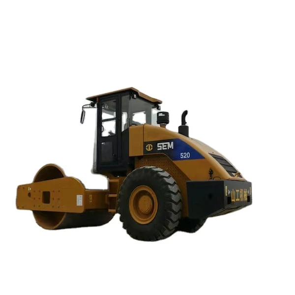 China high quality SEM 520 20T soil road roller for price