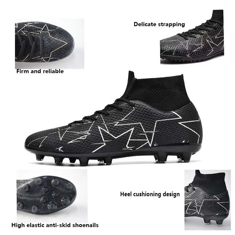 Custom Soccer match shoes outdoor training soccer shoes for men football shoes