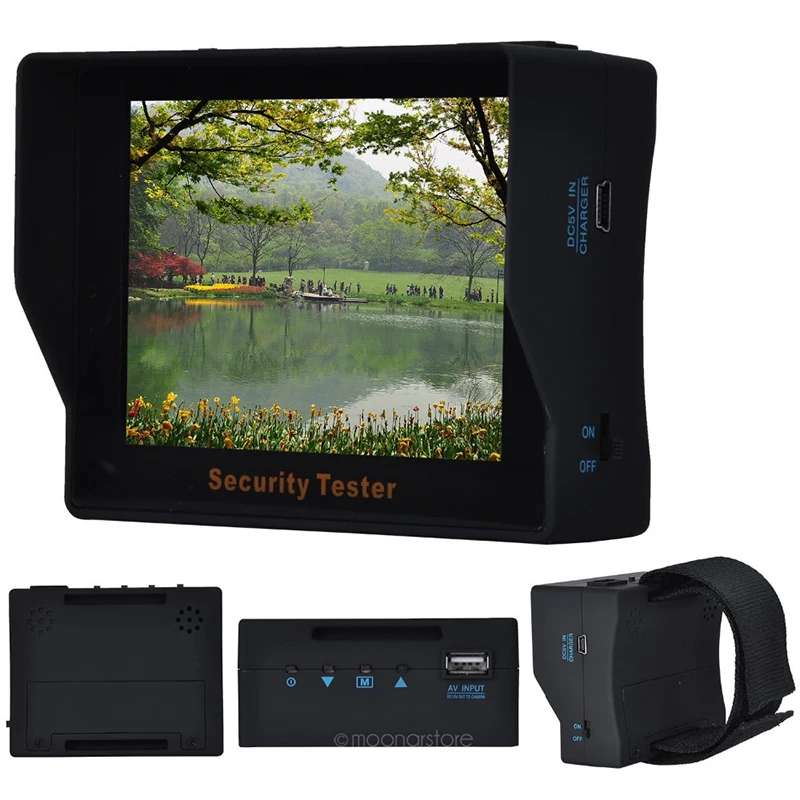
The 3.5-inch high-resolution monitor is easy to carry and easy to operate. It can sound an alarm when the battery is low. Suppor 
