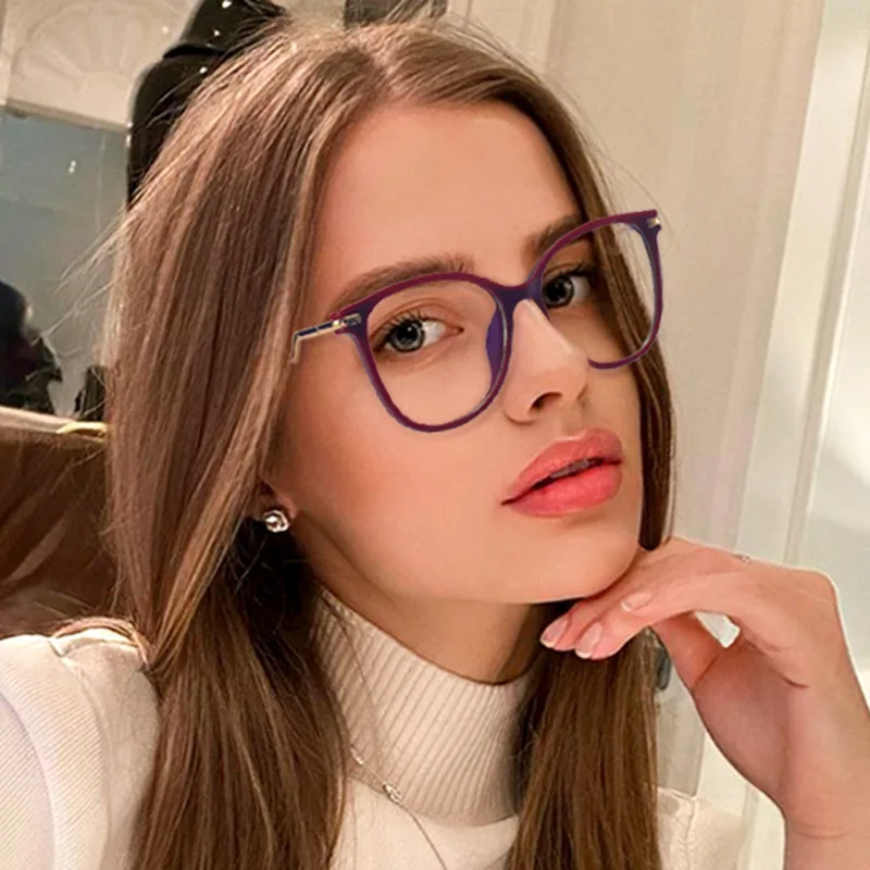 Designer Men Glasses Blocking Blue Light Anti Korean Fashion Tr90 Eyeglass Frames Womens Luxury Wholesale Glasses Frames Optical