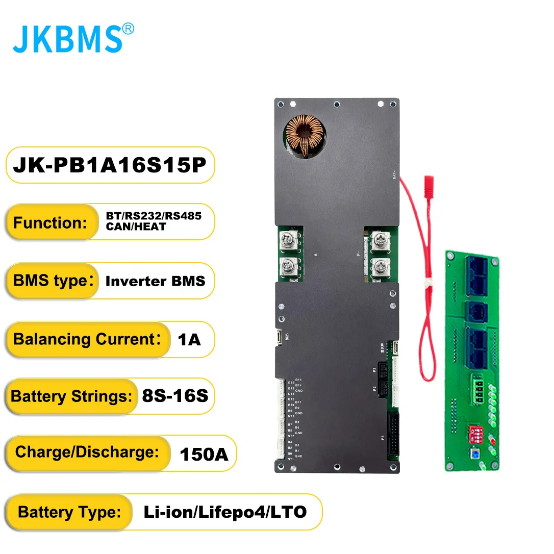 Hot sale smart  JKBMS  2.5inch  screen indicator   1A 2A  Active Switch