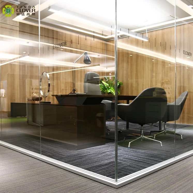 
Wall Wheels Divider Room Removable Personal Modern Portable Office Partition Office Furniture Home Office glass 