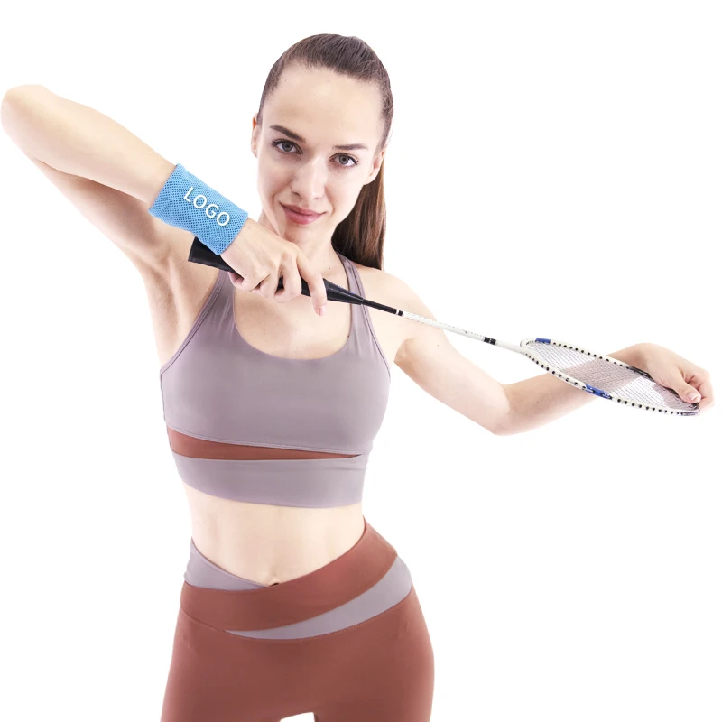 Light and thin golf wrist brace popular gym wrist wrap weight lifting straps customization half finger wrist support protect