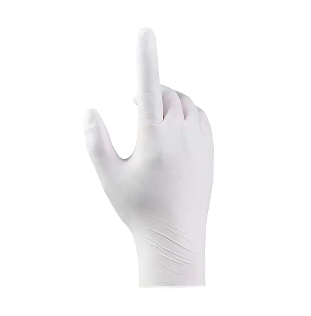 High Quality Disposable Medical  Latex Gloves Sterile Surgical Nitrile  Glove Powder Free Factory Rubber Glove