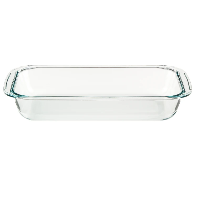 
Manufacturer High borosilicate Glass heat resistant Rectangle BAKING DISH glass baking dish set 