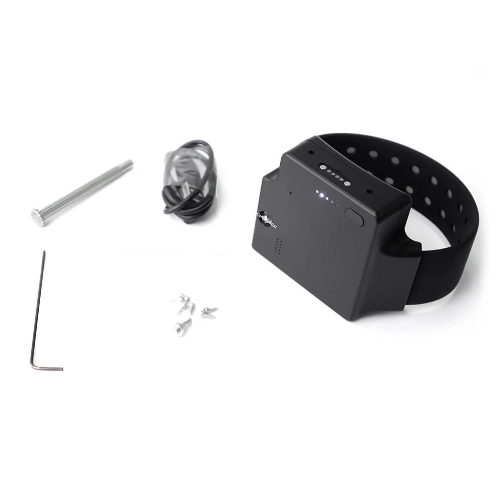 Criminal ankle bracelet GPS tracker TR40 prisoner gps personal tracker waterproof Remotely monitoring Belt-off alarm